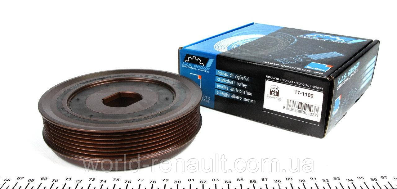 Шків (7-рк) колінвала на Рено Трафік II, Опель Віварі II M9R 2.0dci/IJS GROUP 17-1100