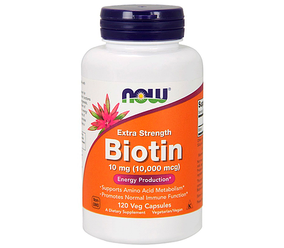 Biotin 10.000 mcg now | Сравнить цены и купить по акции со скидкой на ...