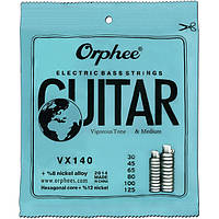 Струны Orphee VX140 Nickel Alloy Bass 6-String Medium 30-125