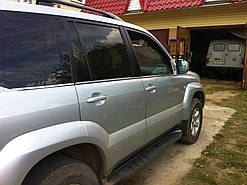 Хром молдинг скла Toyota Land Cruiser Prado 120