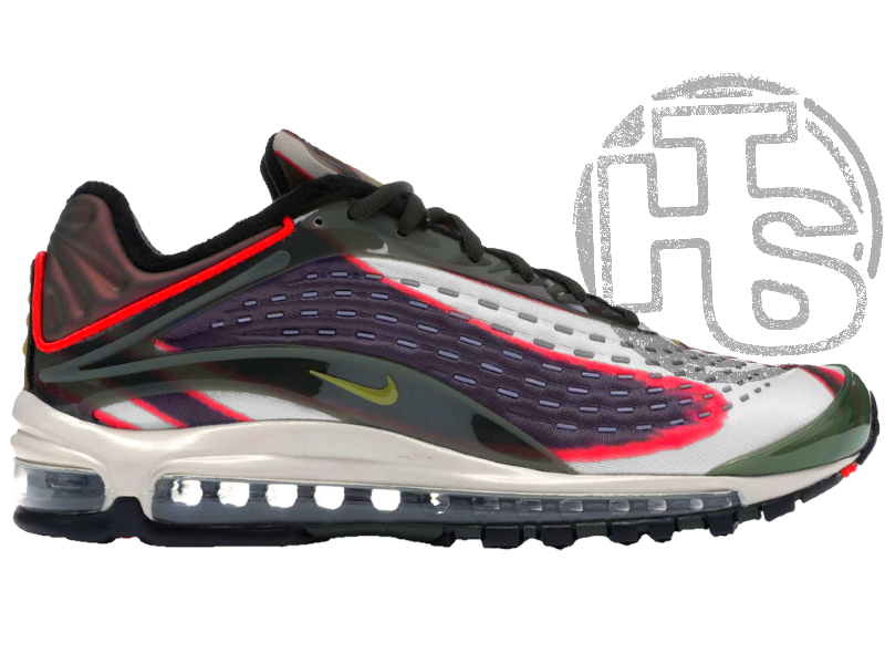 Nike Air Max Deluxe Sequoia Green Orange AJ7831 300