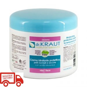 Зволожувальний захисний крем з SPF 15 (з гіалуроновою кислотою) Dr.Kraut Moisturizing protective cream, 500 мл
