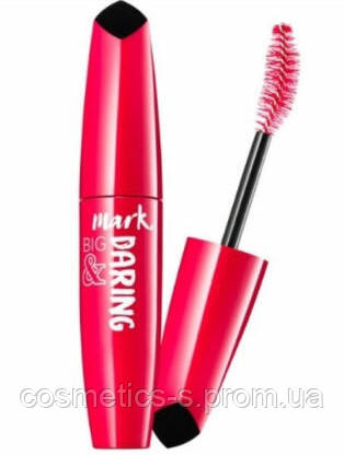 Туш для вій "Об'єм. Провокація", Avon Mark Big&Daring, Volume Mascara, Ультрачерная, Ейвон Марк, 65247