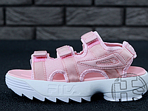 Жіночі сандалії Fila Disruptor 2 Sandal White Pink, фото 5