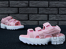 Жіночі сандалії Fila Disruptor 2 Sandal White Pink, фото 6