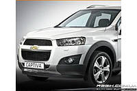 Защитные велюровые накладки на карты дверей для Chevrolet Captiva NEW