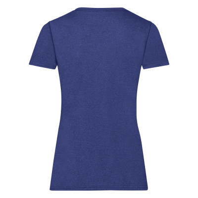 Стильная футболка под принт или вышивку синий меланж - фото 2 - id-p973598663
