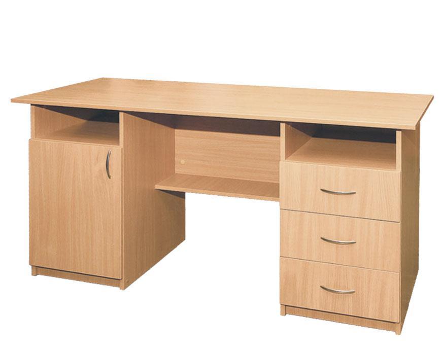 Стіл  1-дверний, з трьома ящиками