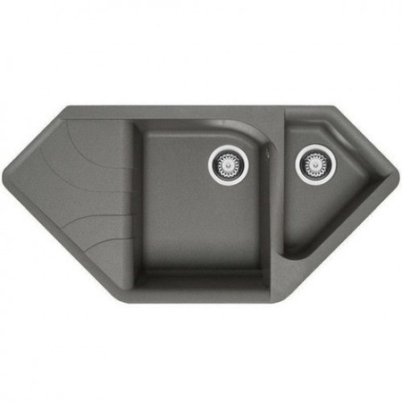 Гранітна кухонна мийка Adamant SPIRIT 1000x500x225 (різні кольори), фото 1