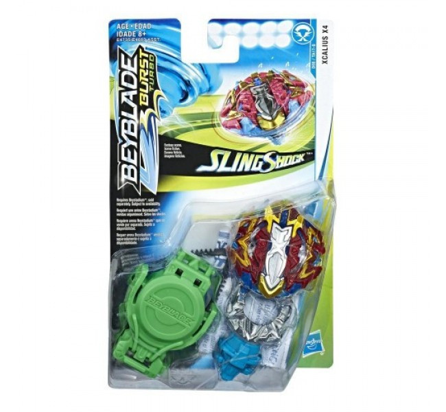 Дзига Бейблейд Beyblade Burst Turbo Slingshock Xcalius X4 Экскалиус, фото 1