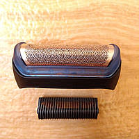 Режущий блок нож+сетка BRAUN 10B/20В для электробритв BRAUN Series 1 модель 170,180 190, czuZer тип 5728, 5729