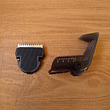 Комплект Ніж + насадка для регулювання довжини волосся на машинку для стриження Philips QC5115, QC5120,QC5125,QC5130, фото 3