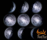 Світлодіодний світильник місяць на стіну, фото 2