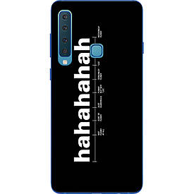 Бампер силіконовий чохол з картинкою для Samsung Galaxy A9 (2018) SM-A920F Ha ha