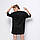 Жіноче плаття туніка Mikki Cool з паєтками чорна, фото 3