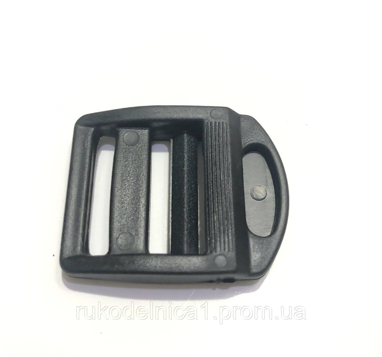 Пряжка Регулятор Ремня 25мм Цвет Чёрный для Одежды, Сумок, Рюкзаков ...