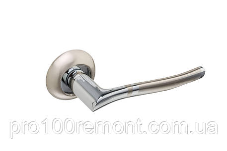 Ручка дверна на розетці GAVROCHE TITANIUM, фото 1