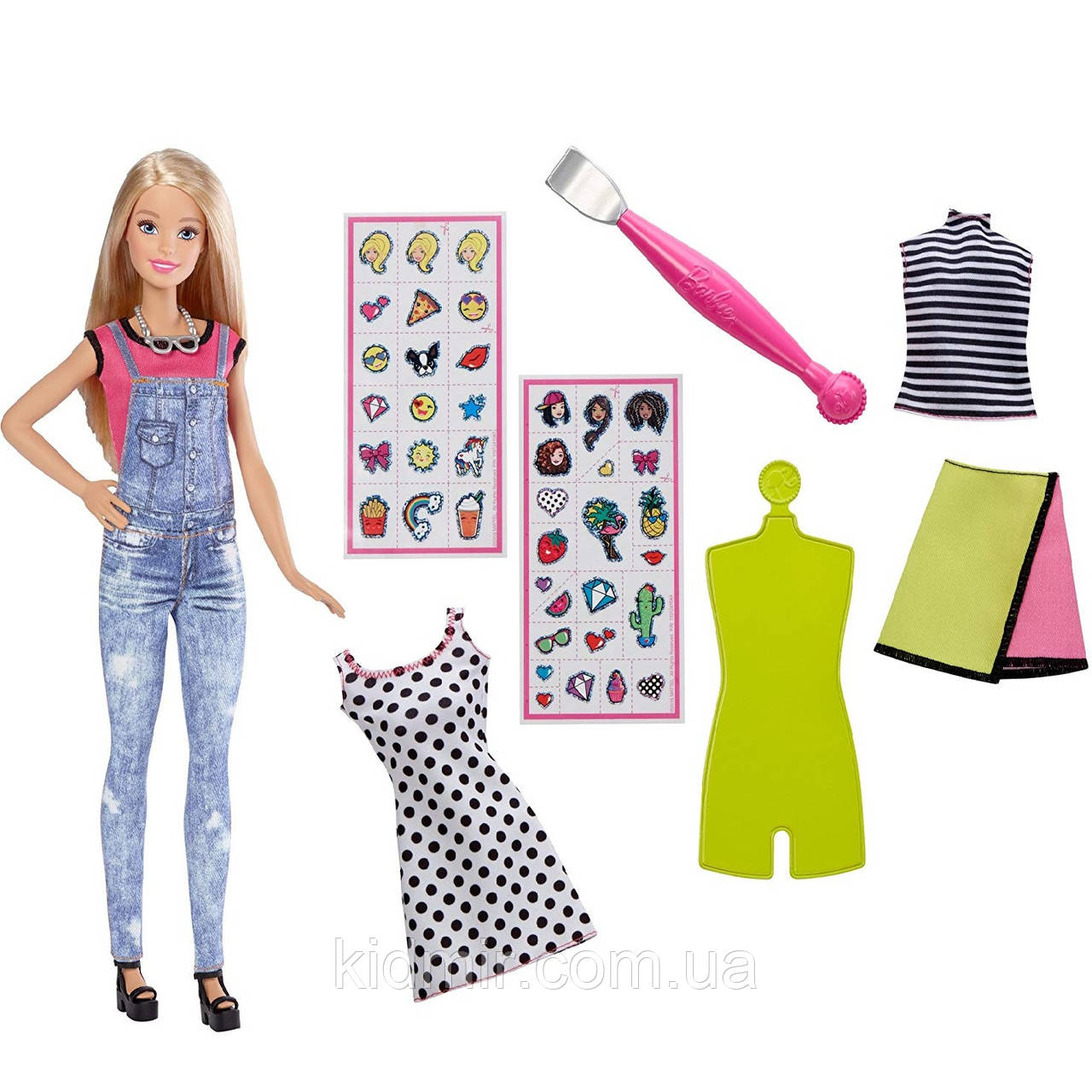Лялька Барбі Эмоджи дизайнер Barbie D. I. Y. Emoji Style DYN93