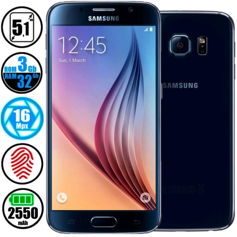 Смартфон Samsung Galaxy S6 G920 4G Оригінал (Захисне скло в подарунок)