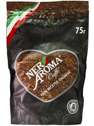 Кава розчинна Nero Aroma 100% арабіка 75г