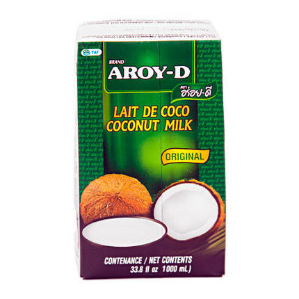 Кокосове молоко Aroy-D, 1 л, фото 1