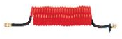Пневматический соединительный шланг полиуретановый (красный) - фото 1 - id-p302203171