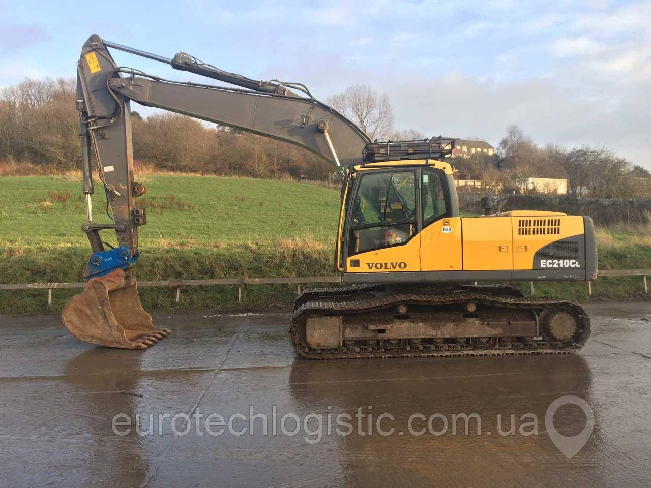 Гусечний екскаватор Volvo EC210CL., фото 1