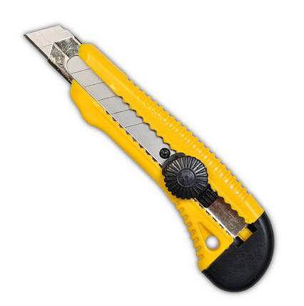 Ніж будівельний Favorit з обертовим фіксатором 152 мм (13-210), фото 1