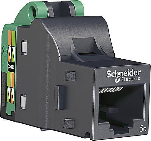 Модуль Actassi RJ45 5e UTP білий Schneider Electric VDIB17715U12, фото 1