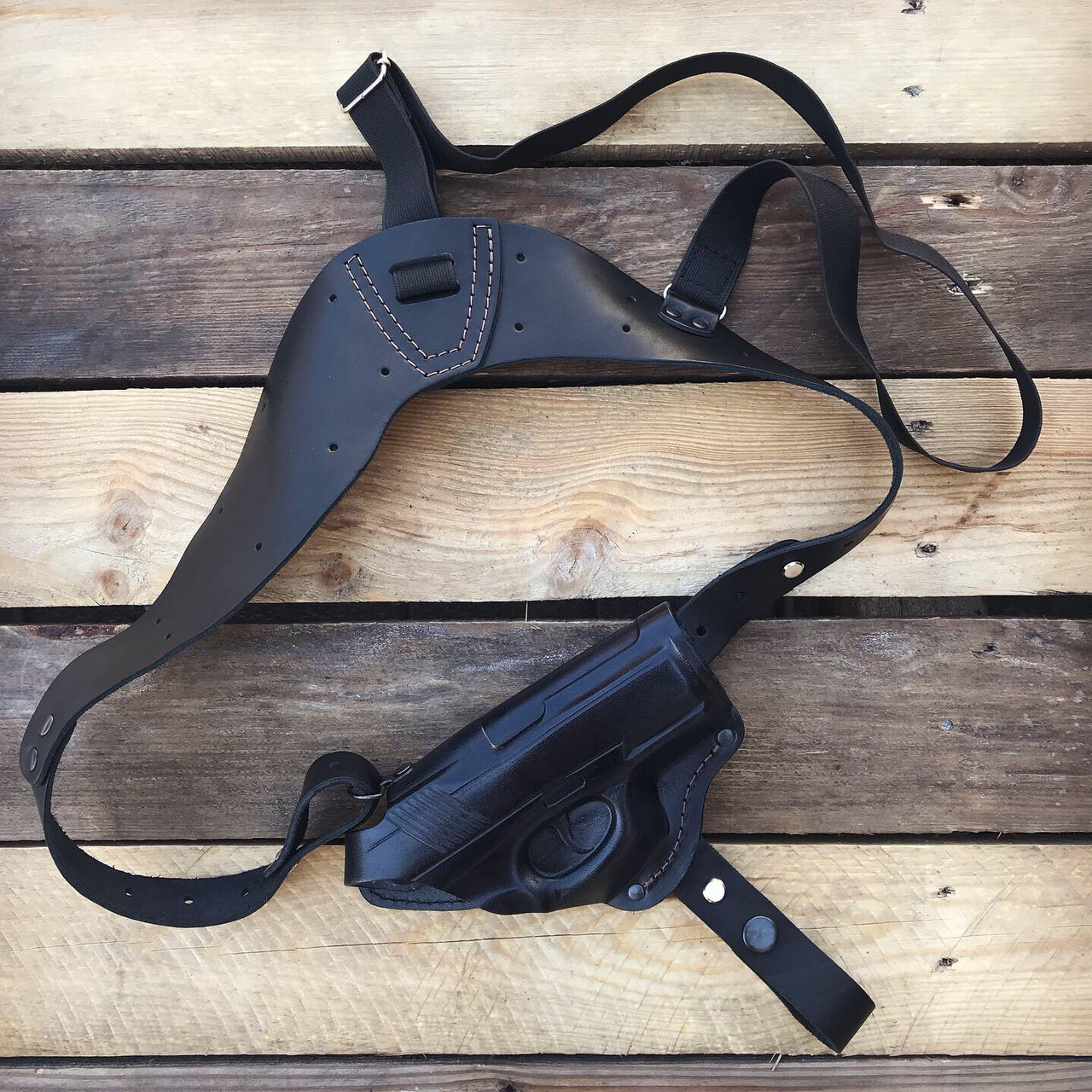 Кобура оперативна Crosman C-11 (шкіра), фото 1