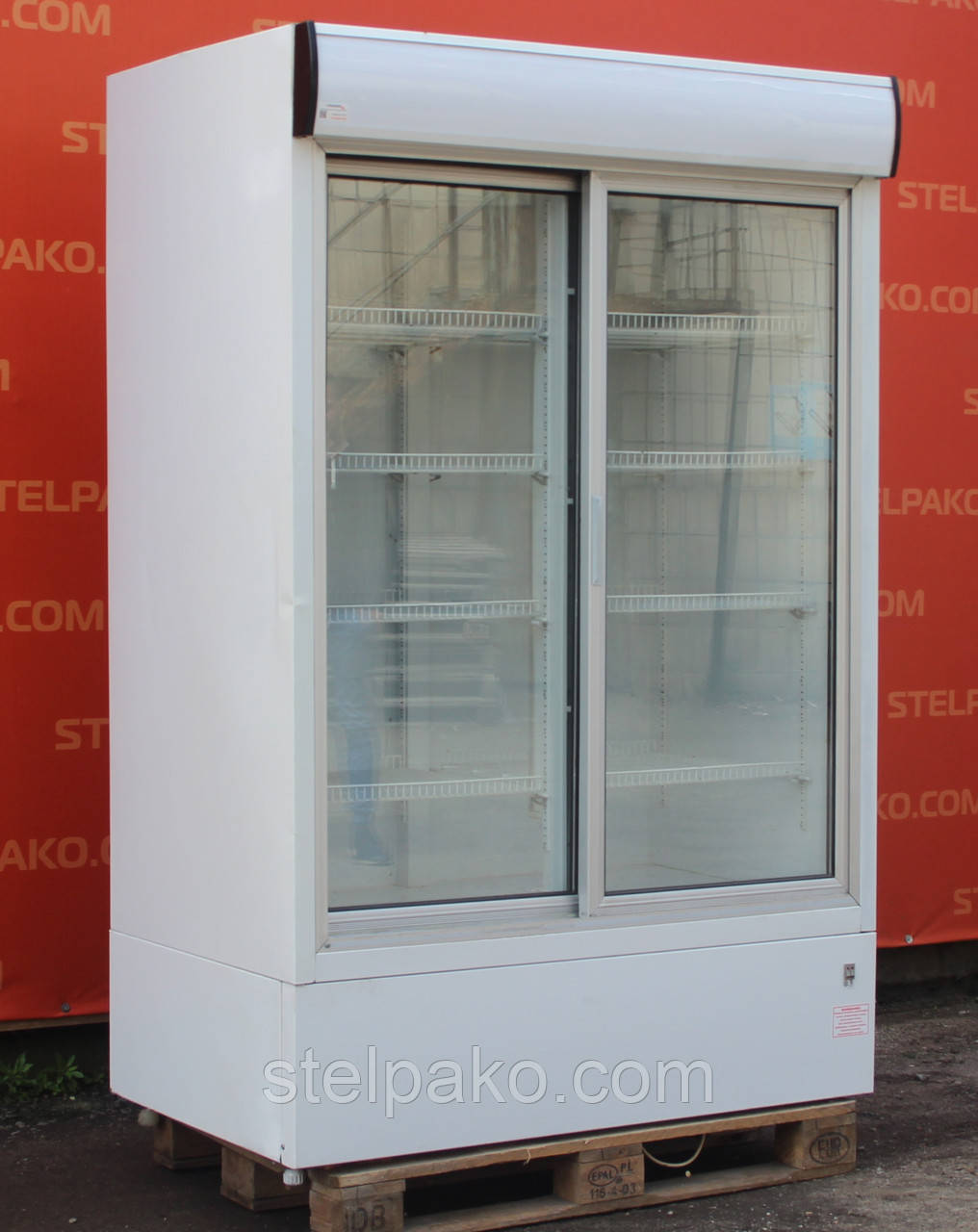 Холодильна шафа вітрина "Технохолод ШХСД 1.2" корисний об'єм 1200 л, (Україна), заводські деталі, Б/в