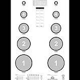 Мішень пістолетна 63х44см, фото 3