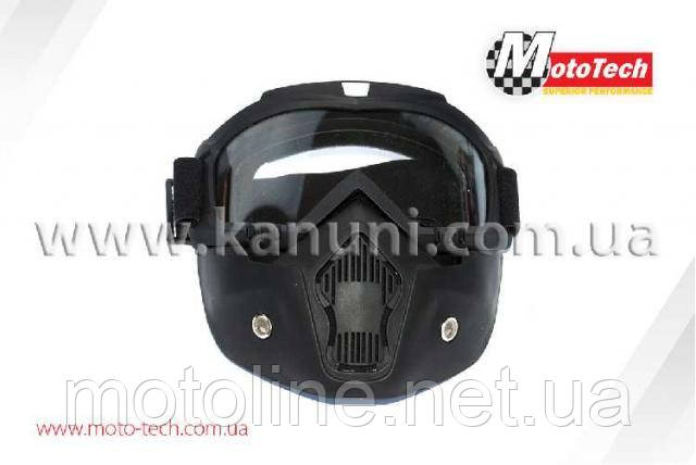 Маска до шолома 655 (прозоре скло) , фото 1