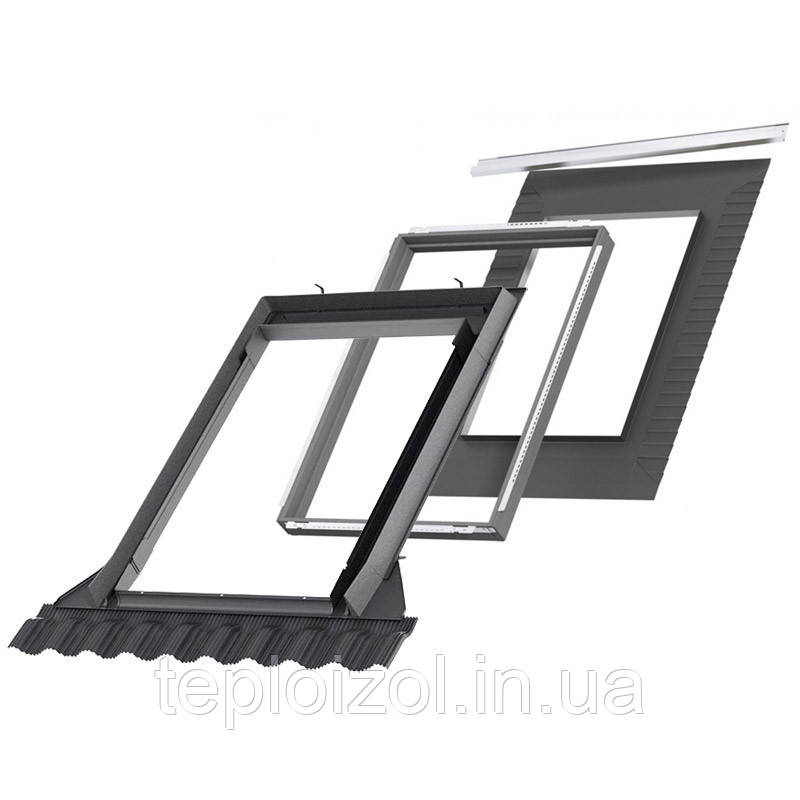 Оклад VELUX EDW 0000 для мансардного вікна 78х118мм
