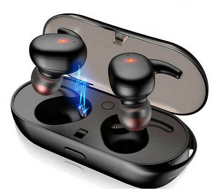 Бездротові навушники Bluetooth 5.0 Alitek T2C Stereo, Black, фото 2
