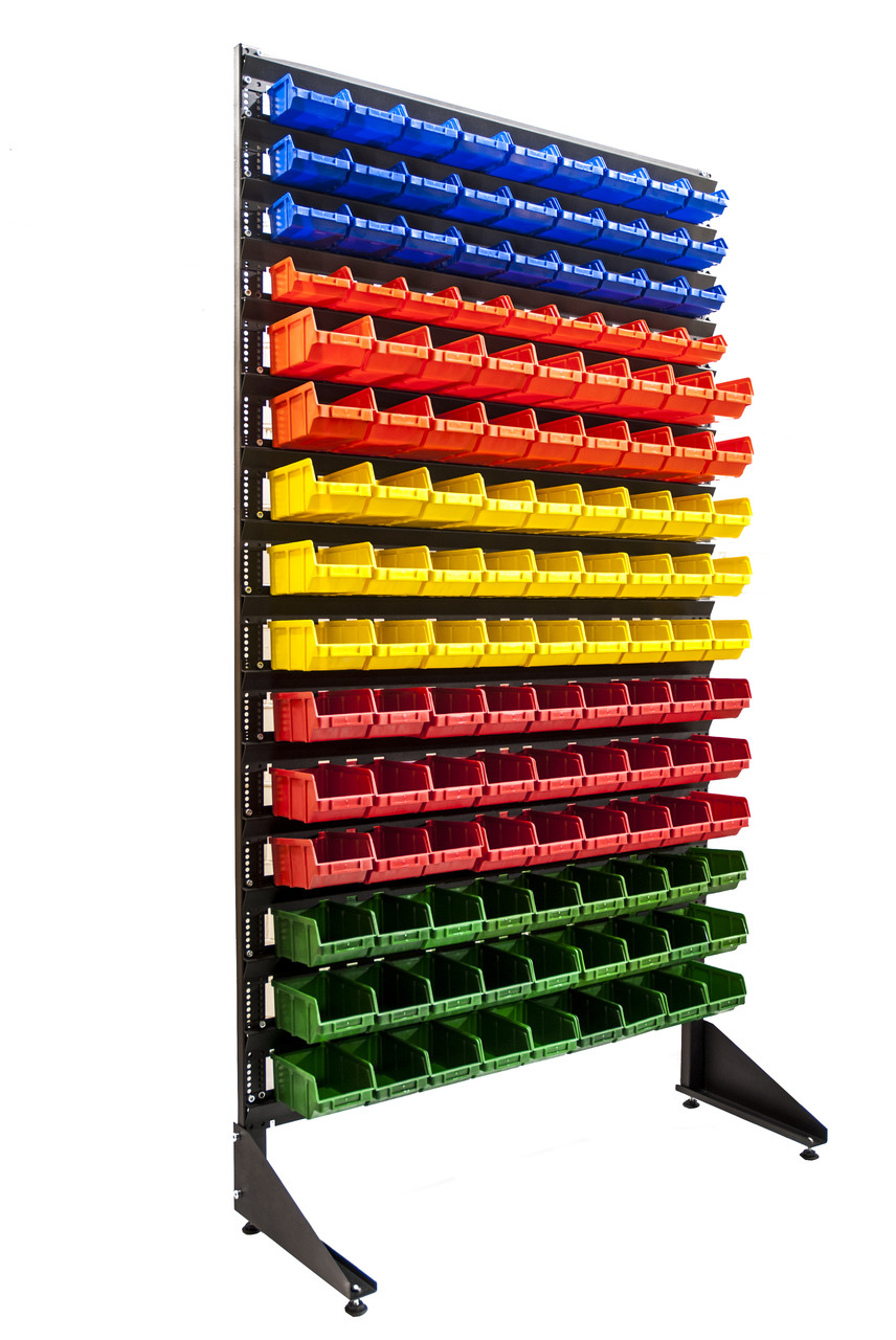 Купить Стойка одностороннего стеллажа для метизов 1800 мм без ящиков и ...