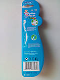 Дитяча зубна щітка «Vinsa Soft» 15 см дельфін, від 3-х років ЗЕЛЕНА, фото 2