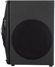 Акустична система Kronos 3.1 USBFM-DC3307-DT USB Karaoke Bluetooth FM-радіо пульт, фото 4