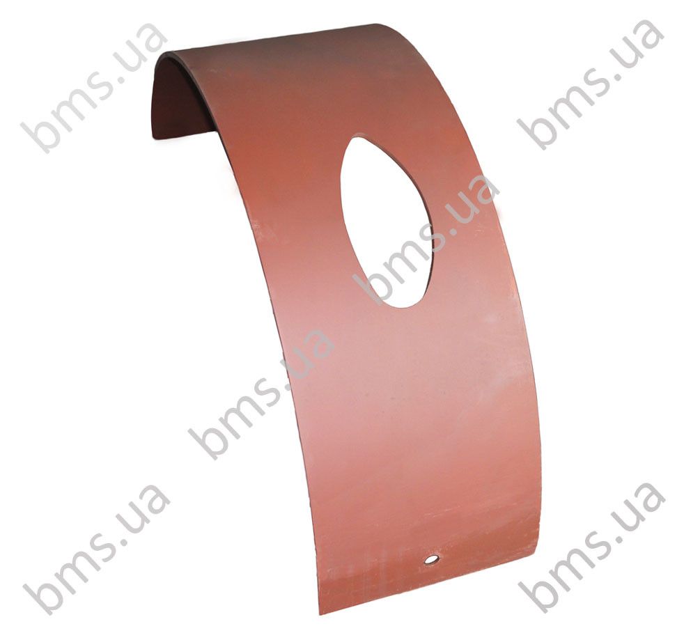 Броня Putzmeister Захисний лист з отвором, 6 мм, матеріал Hardox, оригінал