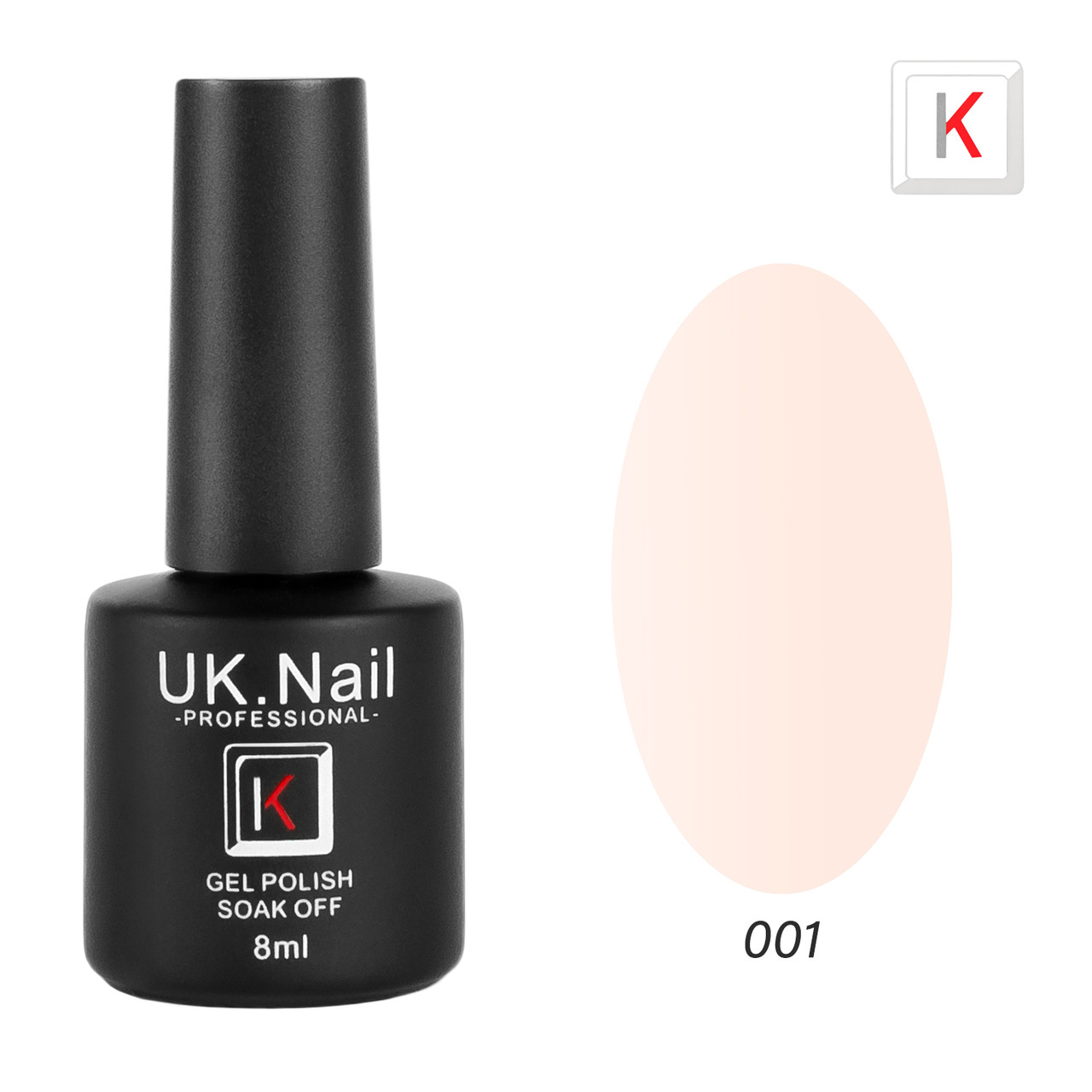 Гель-лаки UK.Nail 8 мл, №01