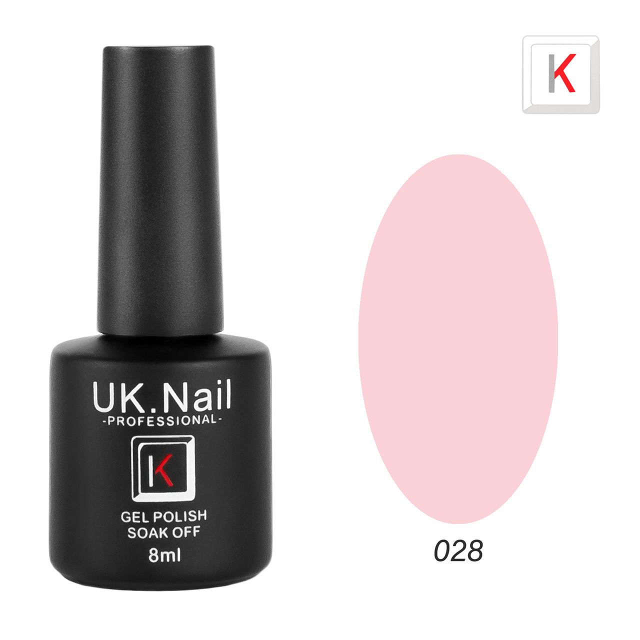 Гель-лаки UK.Nail 8 мл, №28