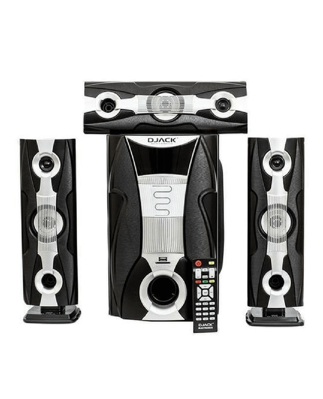 Комплект акустики 3.1 DJACK DJ-Q3L USB/FM-радіо/Bluetooth 60 Вт акустична система