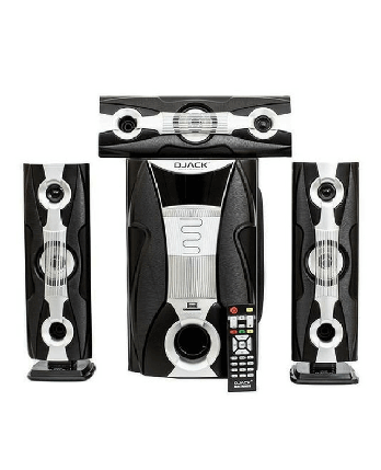Комплект акустики 3.1 DJACK DJ-Q3L USB/FM-радіо/Bluetooth 60 Вт акустична система, фото 1