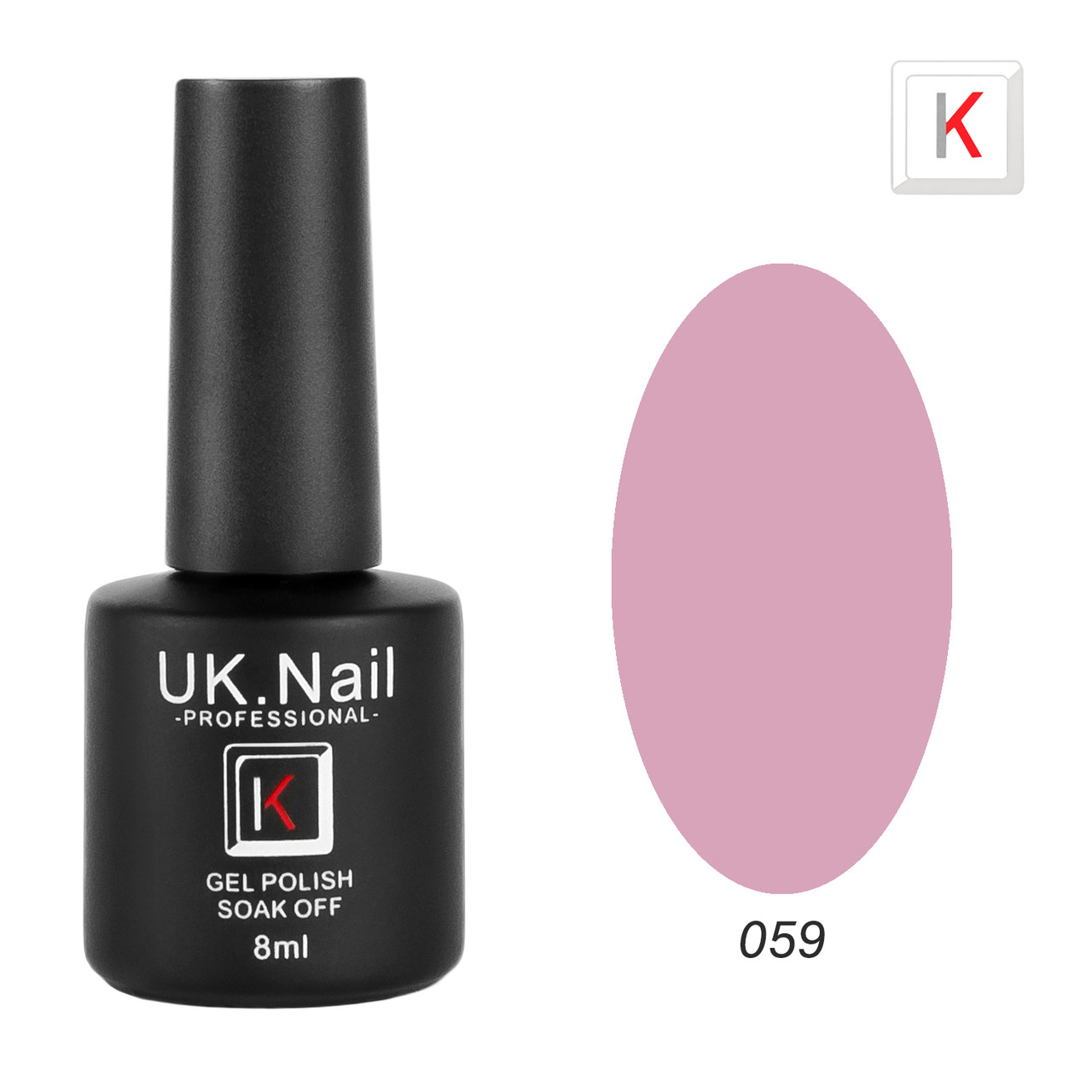 Гель-лаки UK.Nail 8 мл, №59