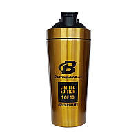 Шейкер металлический Bodybuilding Gold Steel 700ml