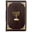 Тора на івриті з російським перекладом в шкіряній палітурці, фото 5