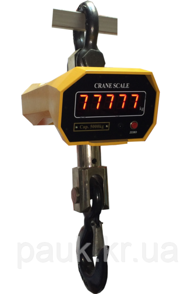 Ваги кранові 10 т, ВКД-XZ1-10t, СВ-дисплей, кранові ваги високої точності, складські кранові ваги з пультом, вологозахисні ваги, фото 1