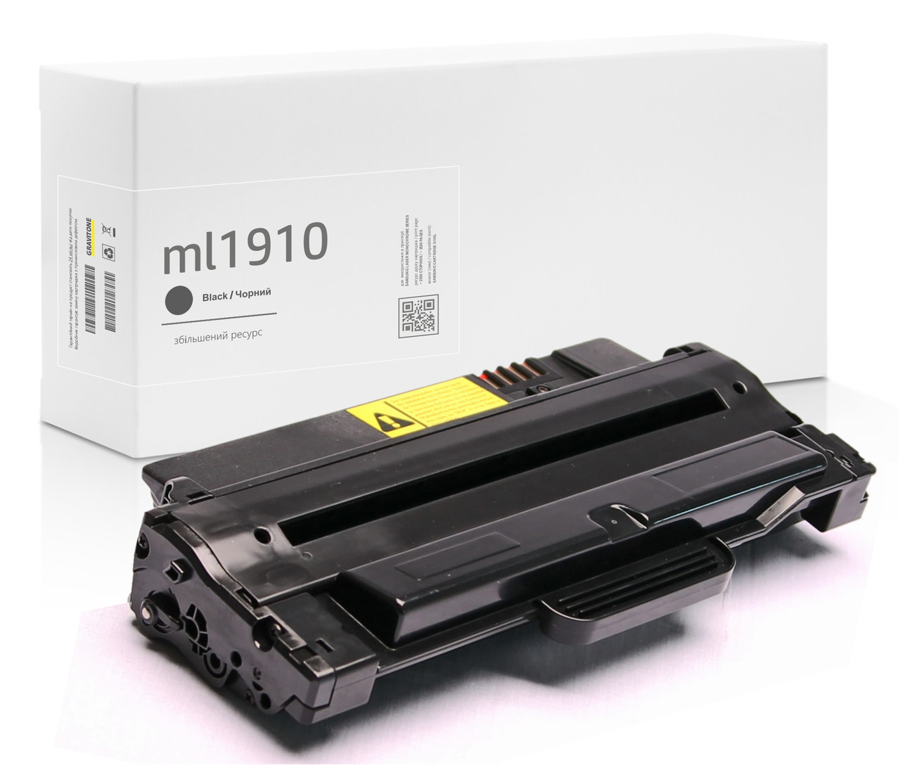 Картридж Samsung ML-1910 (чорний) сумісний, збільшений ресурс (2.500 стор.) аналог від Gravitone, фото 1
