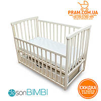 Детская кроватка Deson BIMBI Белый Ванильный