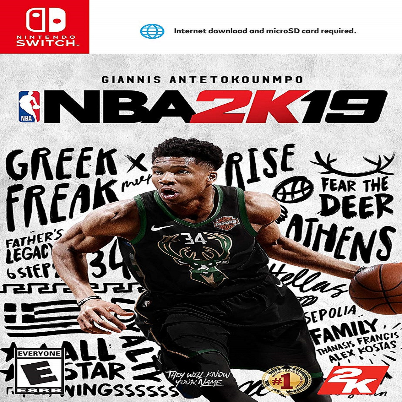 NBA 2K19 (англійська версія) Nintendo Switch